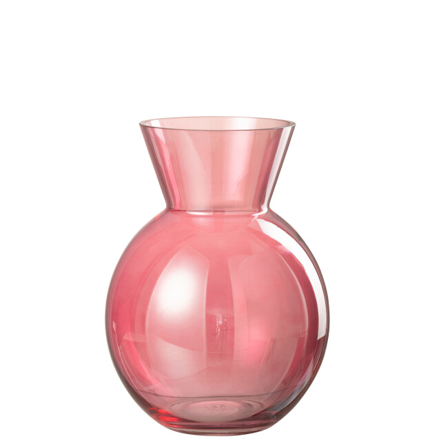 J-Line vaas bol glas large 20.5x20.5x28cm 2997702 large