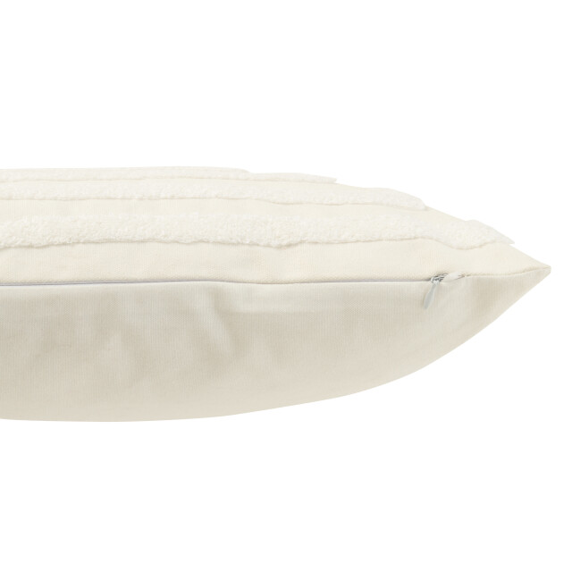 J-Line kussen motief vierkanten polyester 45x45x13cm 3002545 large