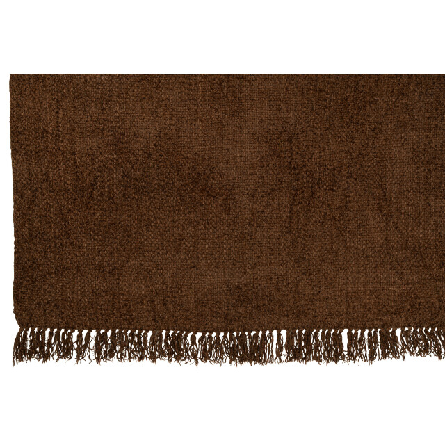 J-Line plaid gewoven+franjes viscose 180x130x1cm 3002739 large