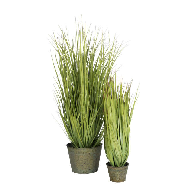 J-Line grassen wild in pot metaal plastiek large 24x24x106cm 3010723 large