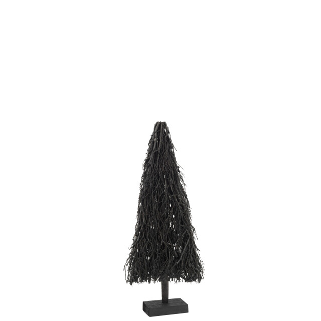 J-Line kerstboom plat takken hout small 37x15x90.5cm 3010823 large