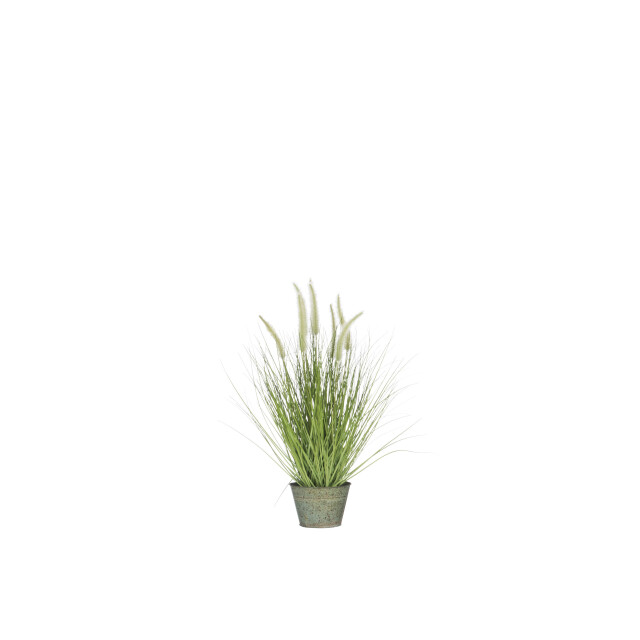 J-Line grassen+staarten in pot metaal plastiek small 35x35x55cm 3010715 large