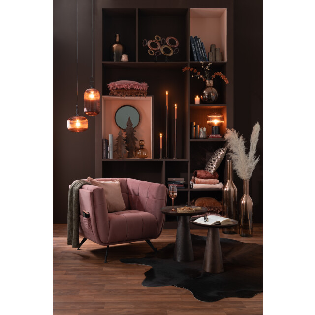 J-Line ringen open op voet metaal mix 55x9.5x40cm 3006380 large