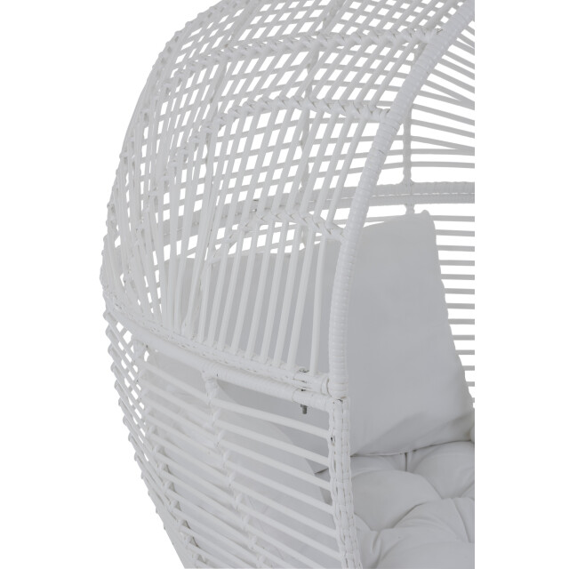 J-Line loungestoel ovaal staal 117x110x151cm 3003526 large