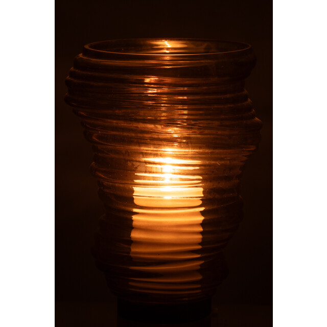 J-Line vaas tornado glas large 20x20x27.5cm 2998730 large