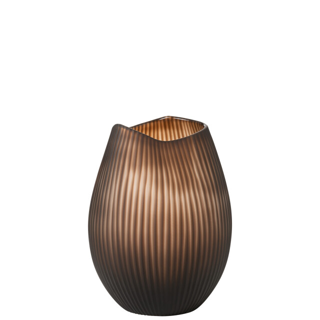 J-Line vaas streep glas large 21x21x31.5cm 2997845 large