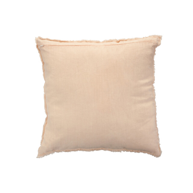 J-Line kussen stonewashed linnen licht 45x45x2cm 3003046 large