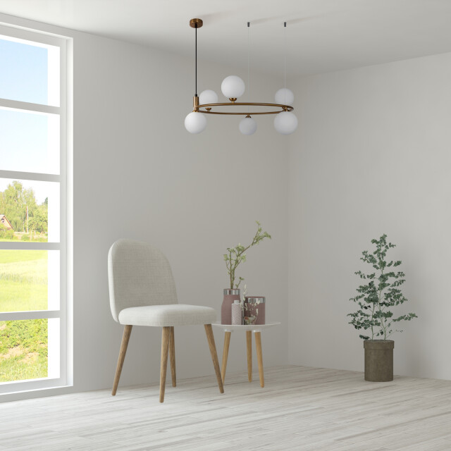 Maytoni hanglamp ring messing Ø58 2994615 large