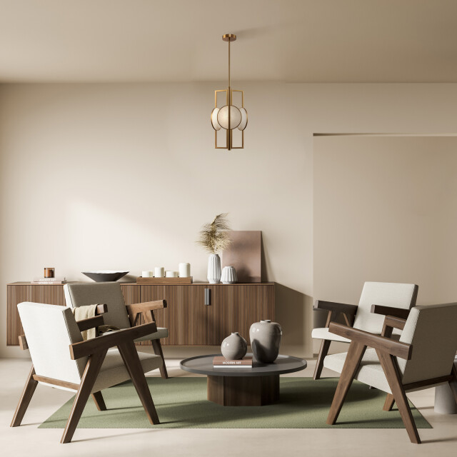 Maytoni hanglamp marmo - Ø30,5 2994291 large