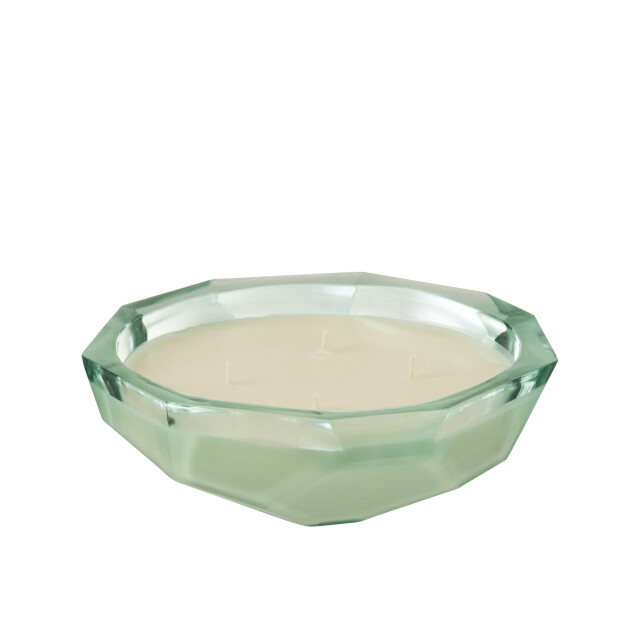J-Line kaars schaal origami glas small 30u 24.5x24.5x8cm 3014774 large