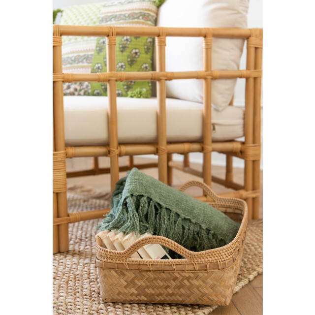 J-Line set van 2 plateaus bamboe 47x34x16.5cm 3006519 large