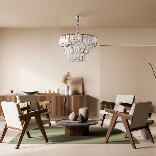 Maytoni hanglamp puntes chroom Ø77 2994541 large