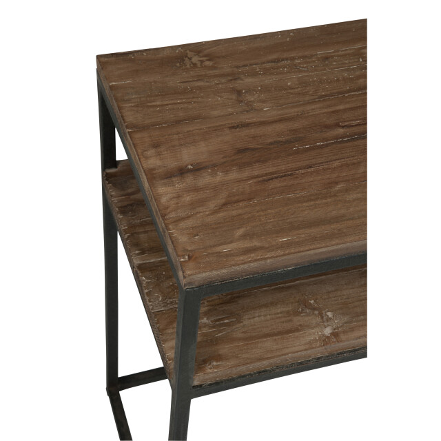 J-Line console hout/met bruin+ 120x40x79cm 3003207 large