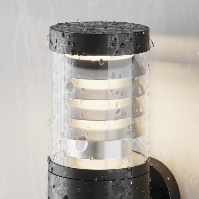 Maytoni Outdoor wandlamp spir grafiet Ø13,4 2994931 large