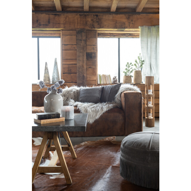 J-Line koeienvel leer /wit 3-4m² 230x240x2cm 3065646 large