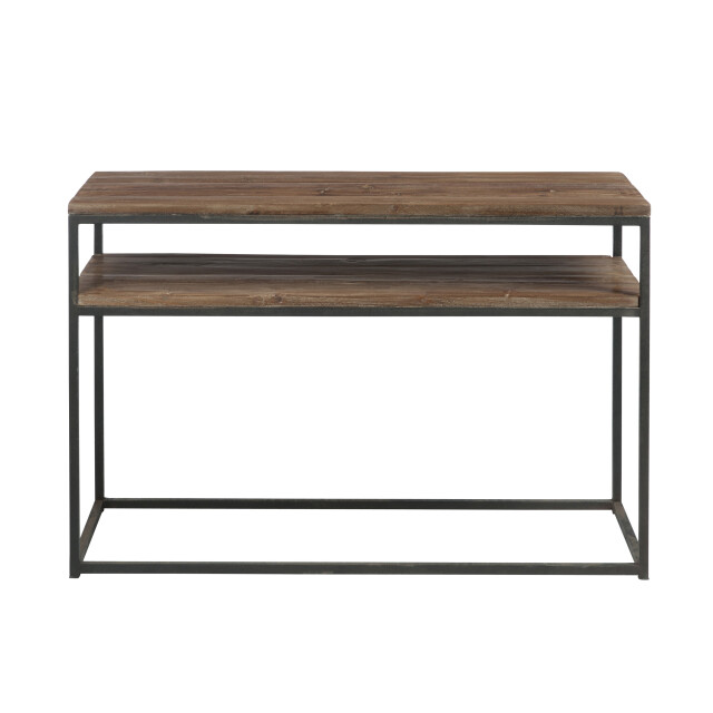 J-Line console hout/met bruin+ 120x40x79cm 3003207 large