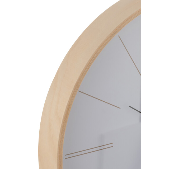 J-Line klok chris hout 40x40x5cm 3010495 large