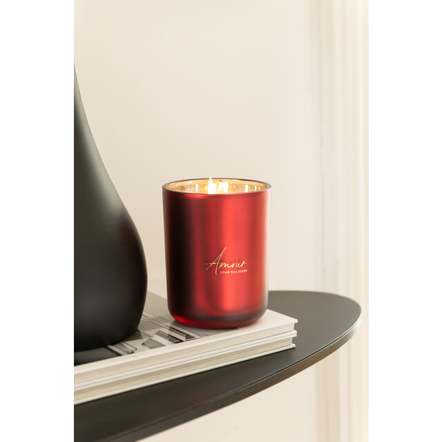 J-Line geurkaars amour large 65uur 10.5x10.5x14cm 3015483 large