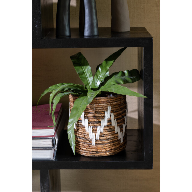 J-Line vrouwentongen bol aarde plastiek 32x30x35cm 3000153 large