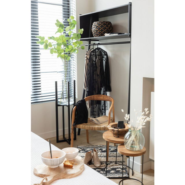 J-Line mand roni bol waterhyacint /bruin small 32.5x32.5x22.5cm 3004944 large