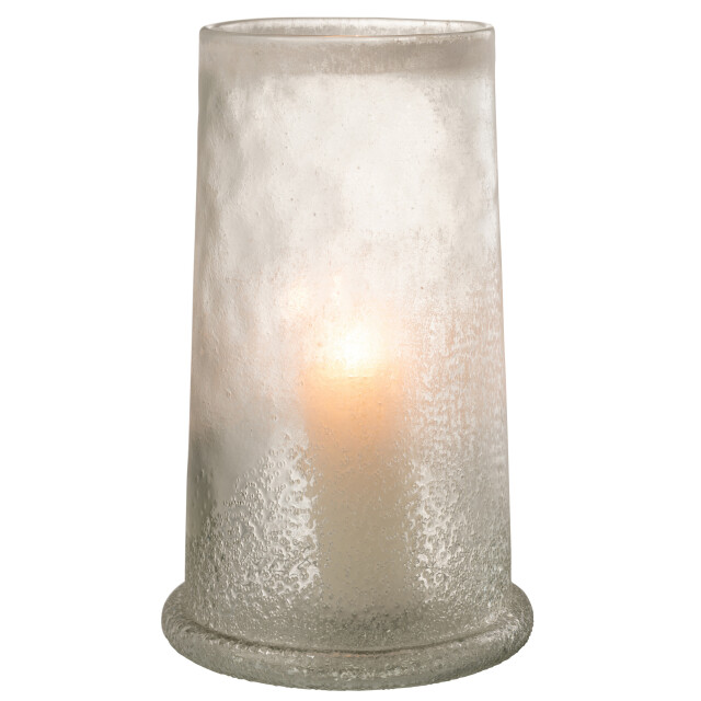 J-Line windlicht suiker glas extra large 23x23x38cm 3013745 large