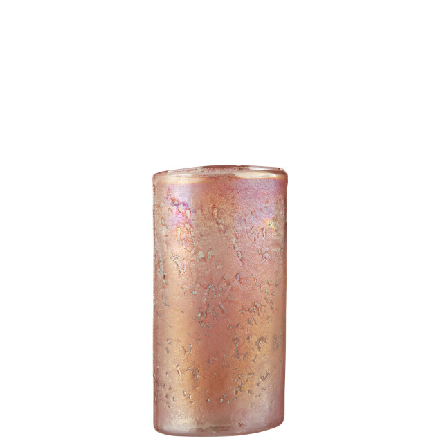 J-Line vaas ovaal glas mix large 13x8x25cm 2997906 large