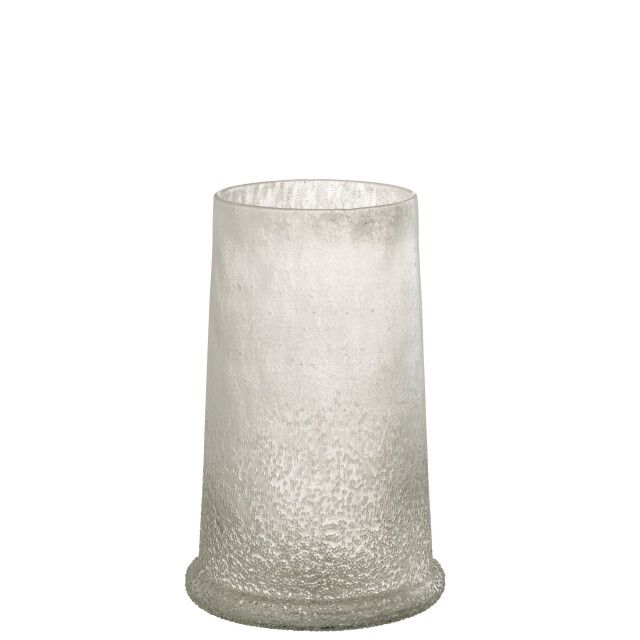 J-Line windlicht suiker glas large 17.5x17.5x28cm 3013744 large
