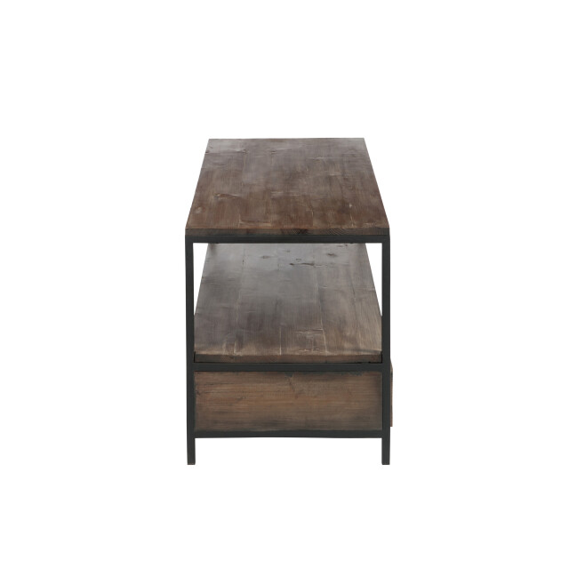 J-Line salontafel hout/met +zwart 120x50x60.5cm 2999679 large