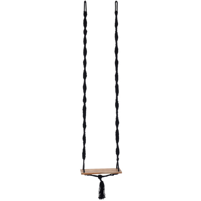 J-Line schommel katoen/alabasia hout 50.5x20x220cm 3004113 large