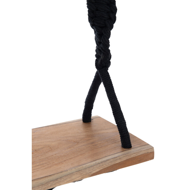 J-Line schommel katoen/alabasia hout 50.5x20x220cm 3004113 large