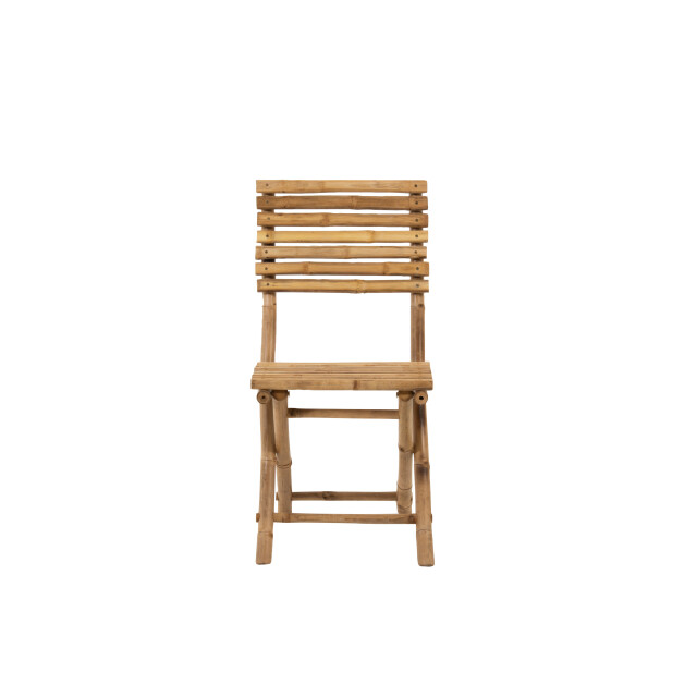 J-Line stoel plooibaar bamboe 54x45x85cm 3003559 large