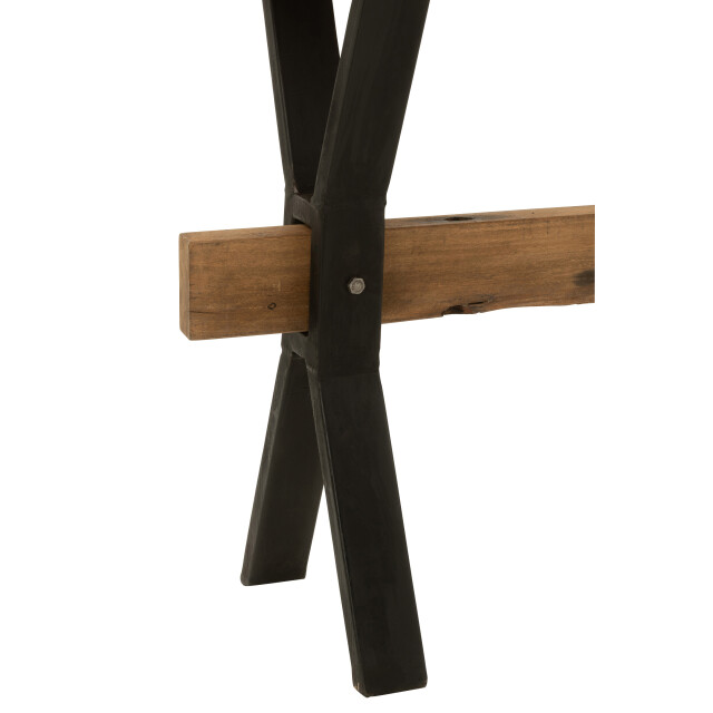 J-Line console verouderd hout 120x35x75cm 3001144 large