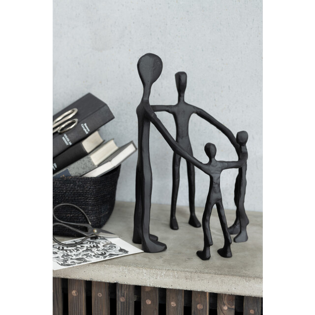 J-Line figuur familie kring aluminium 22x21x31cm 3065997 large