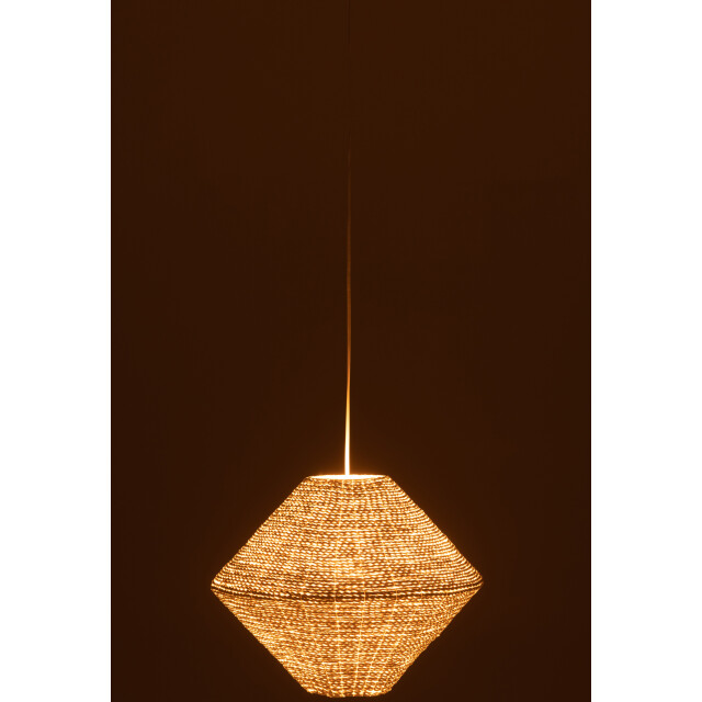 J-Line hanglamp ufo raffia large 40x40x32cm 2999519 large