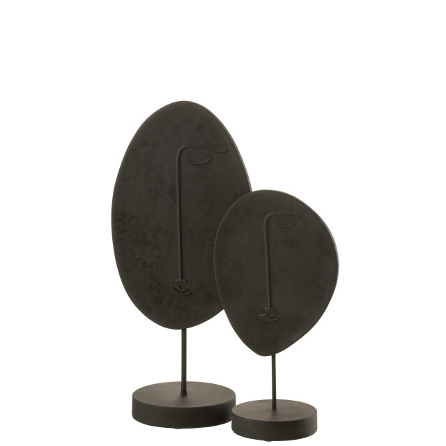 J-Line hoofd plat op voet poly large 46x20x14.5cm 3006961 large