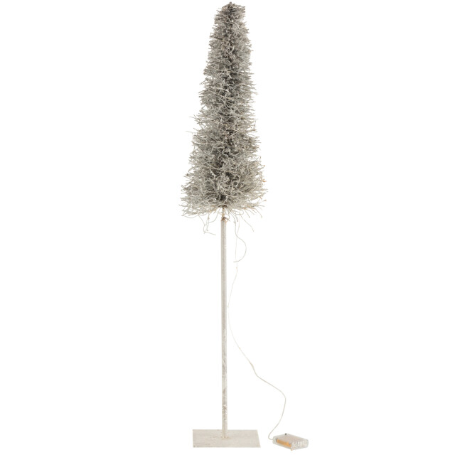 J-Line boom deco led/batterij takken white wash large 18x18x99cm 3000362 large