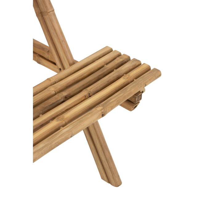 J-Line bank bamboe 120x120x77cm 3014709 large
