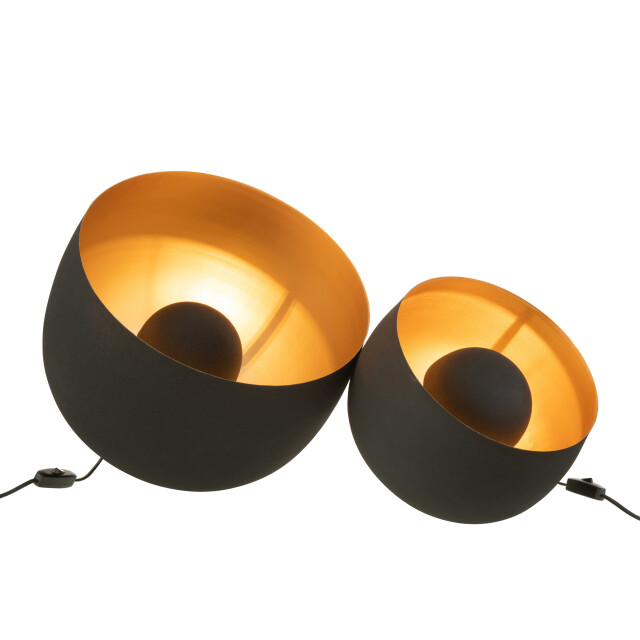 J-Line lamp rond interieur goud metaal large 33x33x43cm 3001750 large