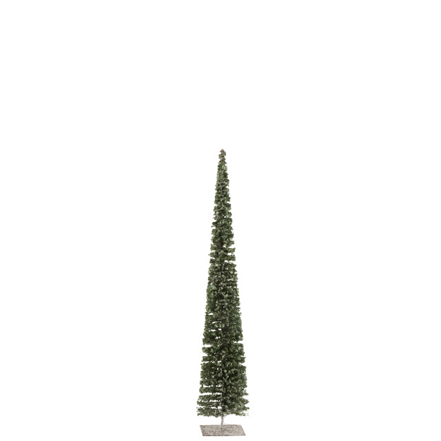 J-Line boom deco sneeuw plastiek large 12x12x79cm 3000365 large