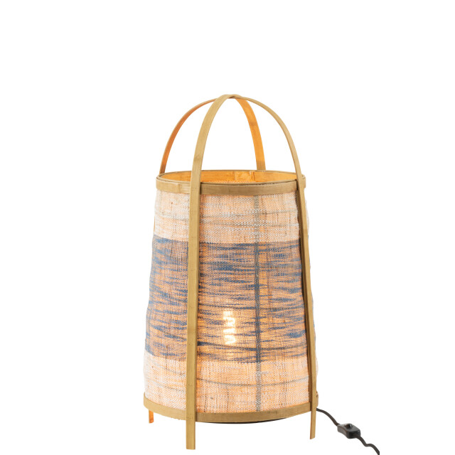 J-Line vloer lamp jean bamboe 32x32x60cm 3002015 large