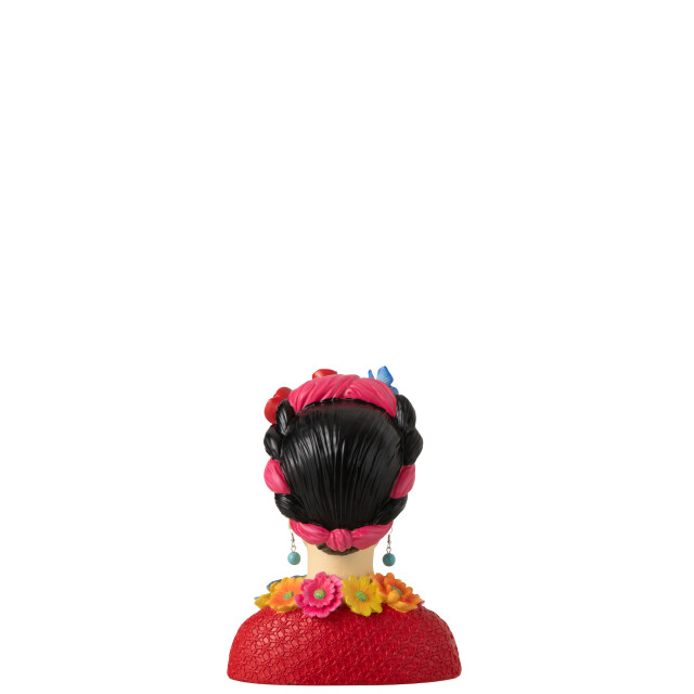 J-Line buste frida kahlo polyresine small 17x10.5x22cm 3009198 large