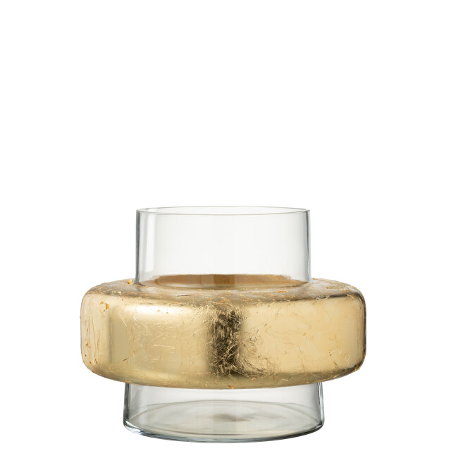 J-Line vaas cylinder ring glas 33x33x25.5cm 2997555 large