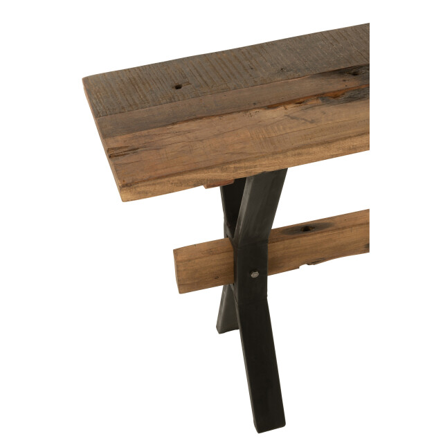J-Line console verouderd hout 120x35x75cm 3001144 large