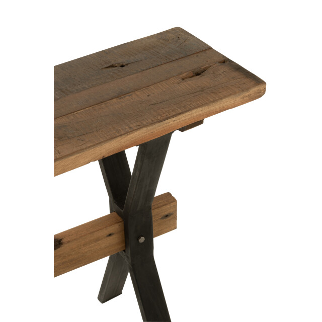 J-Line console verouderd hout 120x35x75cm 3001144 large