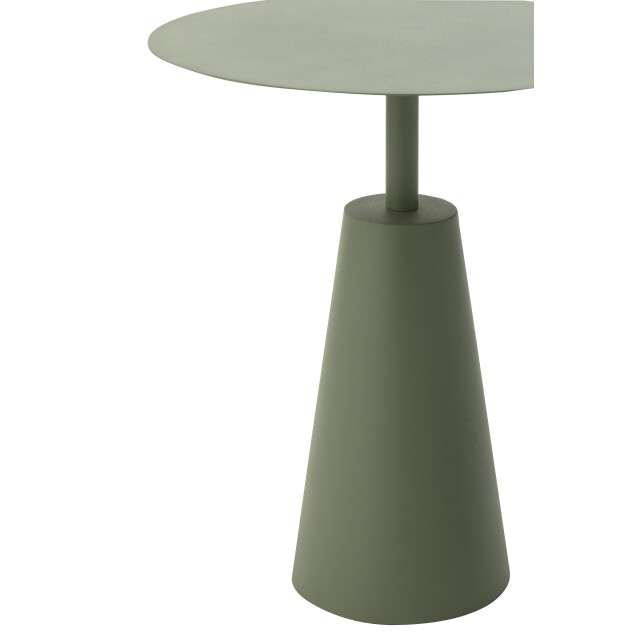 J-Line set van 2 tafels rond ijzer 48x48x56cm 3001920 large