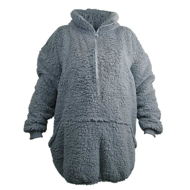 Unique Living hoodie willow dark grey -70x87cm 3004651 large