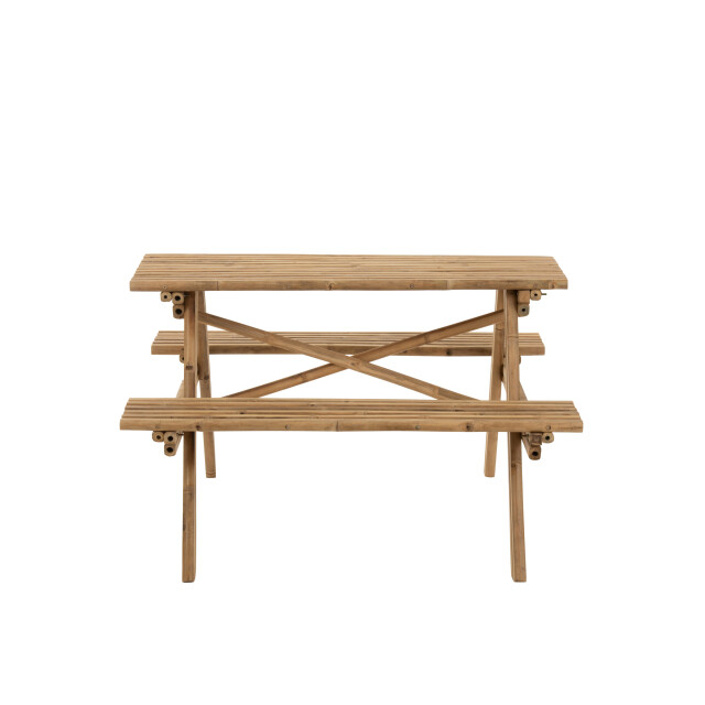 J-Line bank bamboe 120x120x77cm 3014709 large