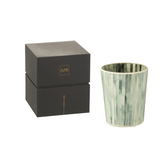 J-Line geurkaars noa seaside bliss licht medium 55u 12.5x12.5x15.5cm 3015360 large