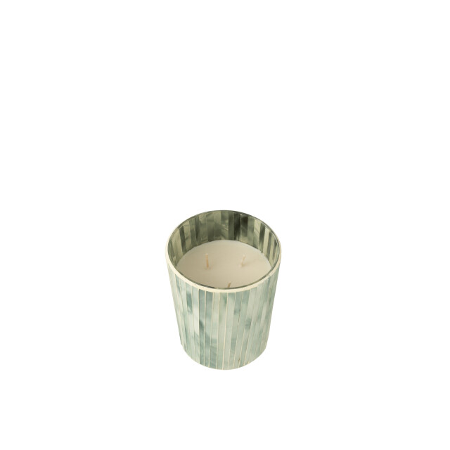 J-Line geurkaars noa seaside bliss licht medium 55u 12.5x12.5x15.5cm 3015360 large