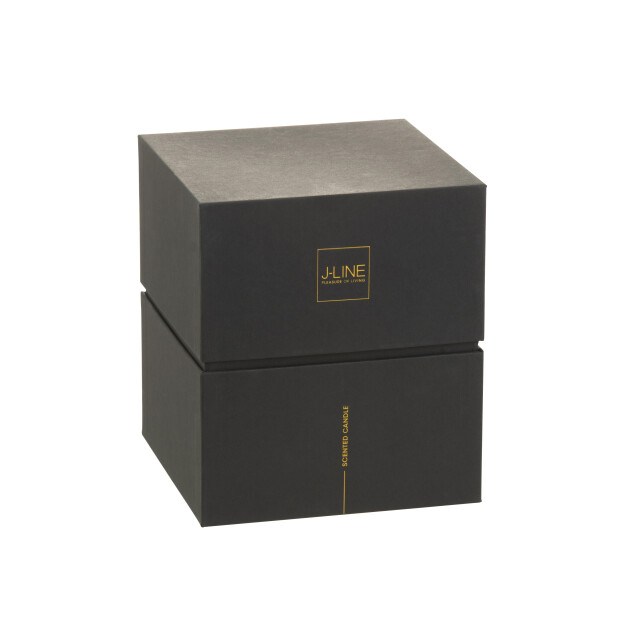 J-Line geurkaars luxuria brons extra large- 120h 20x20x25cm 3015208 large